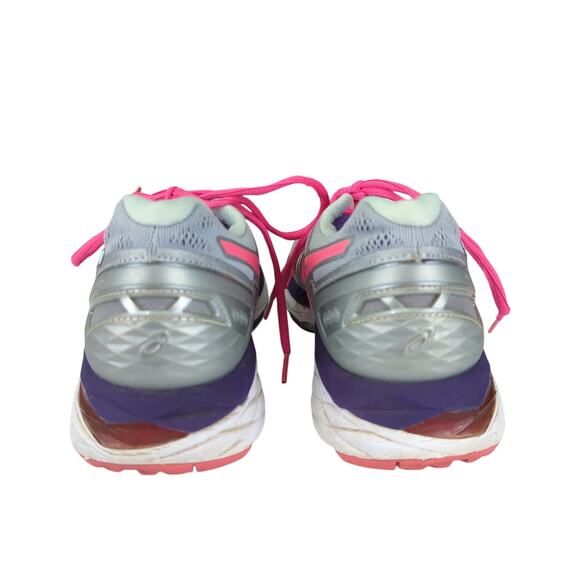 Asics Gel Kayano 23 Athletic Shoes‎ T696N Women's 10 Gray Pink Running Workout - Picture 6 of 9